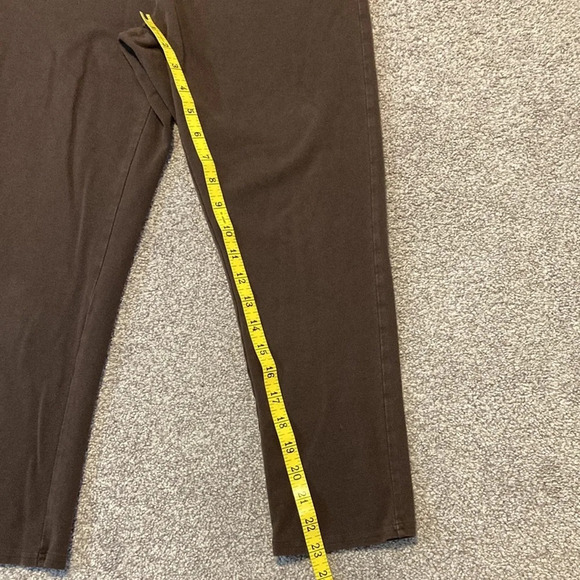 🌸 a.n.a. Brown Cropped Leggings L - Picture 6 of 13